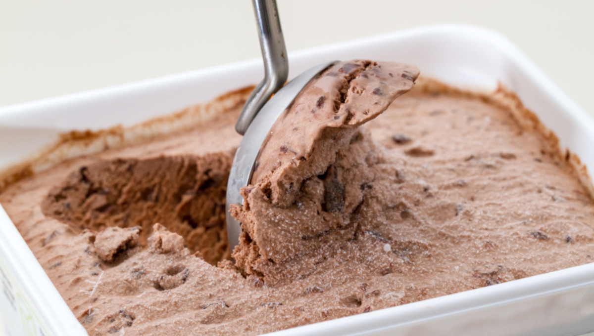 tub of ice cream