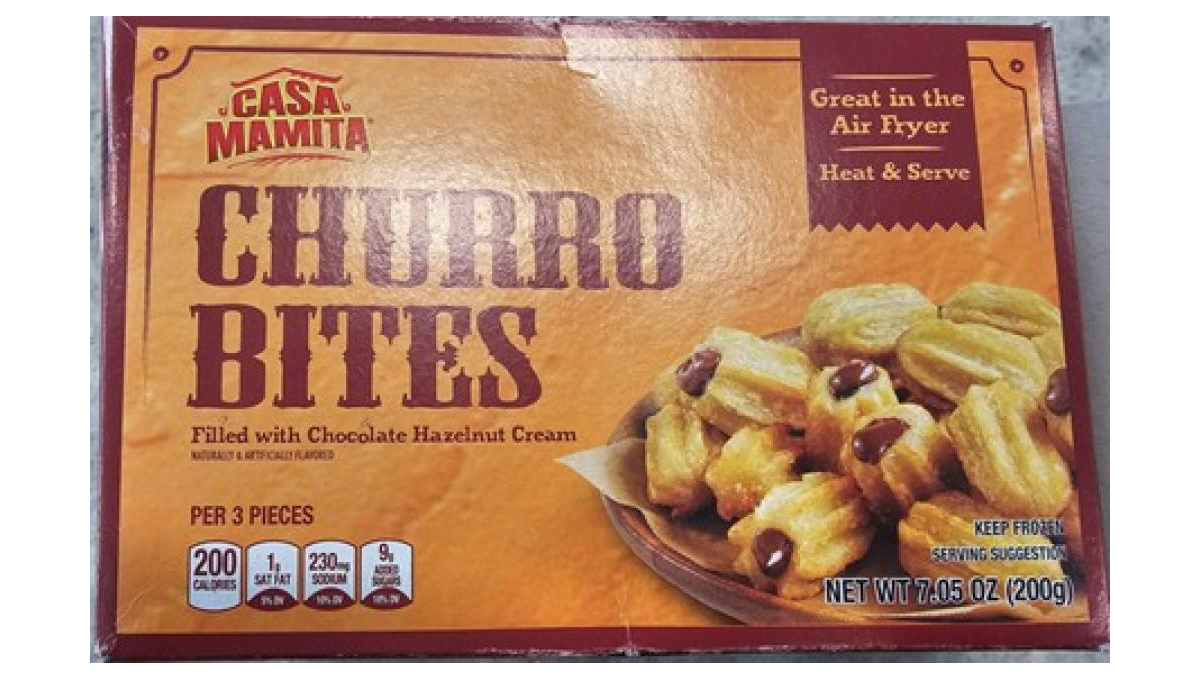 Churro bites recall