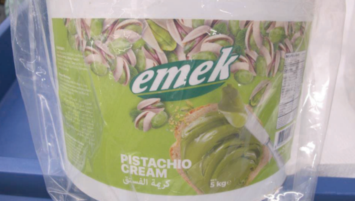 Pistachio cream