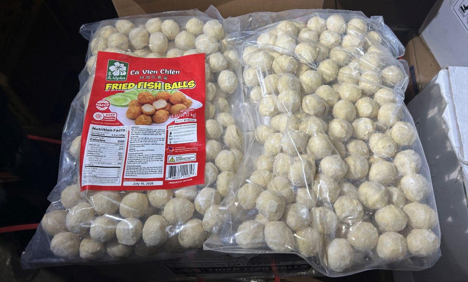 recalled catfish product