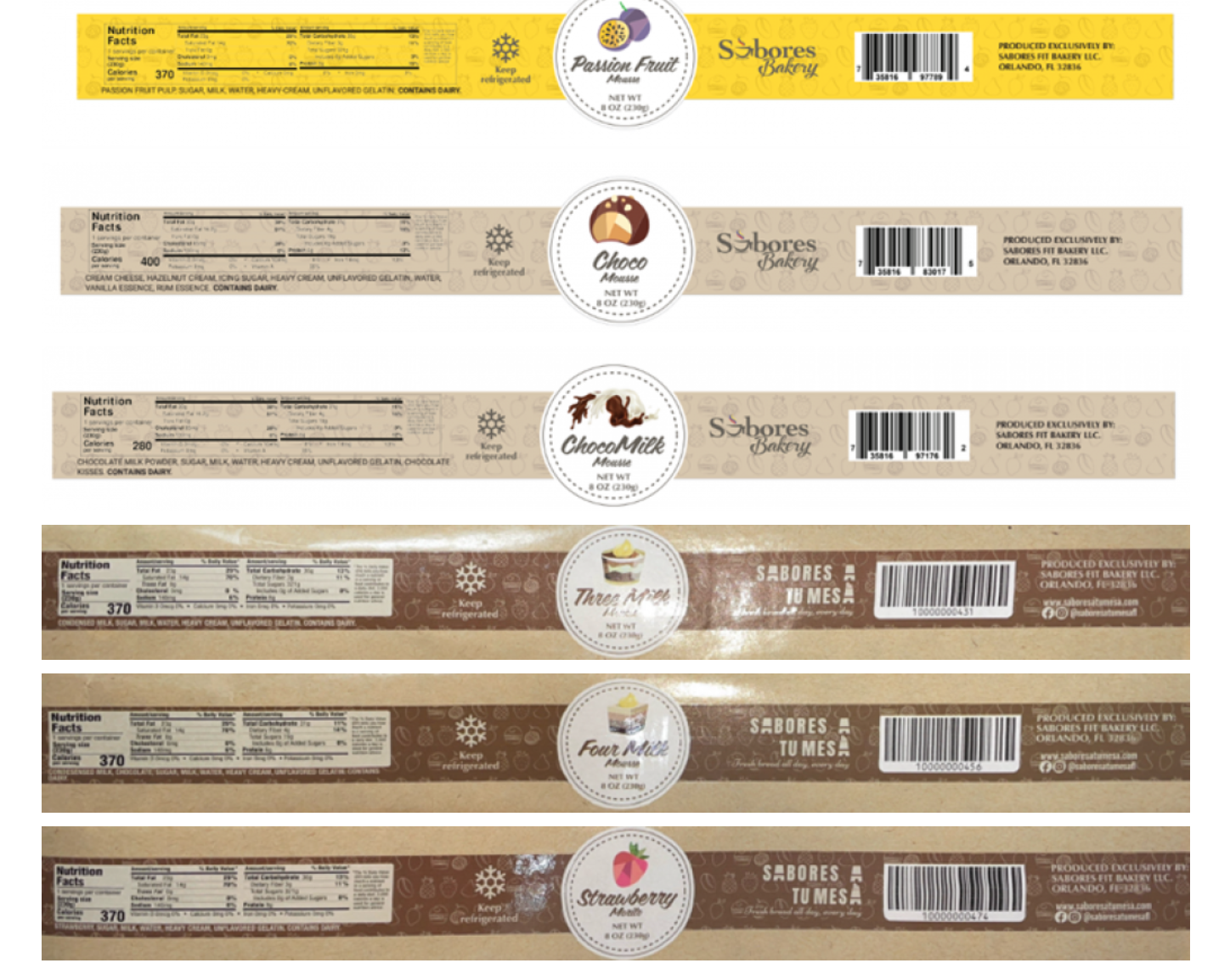 recalled mousse desesserts