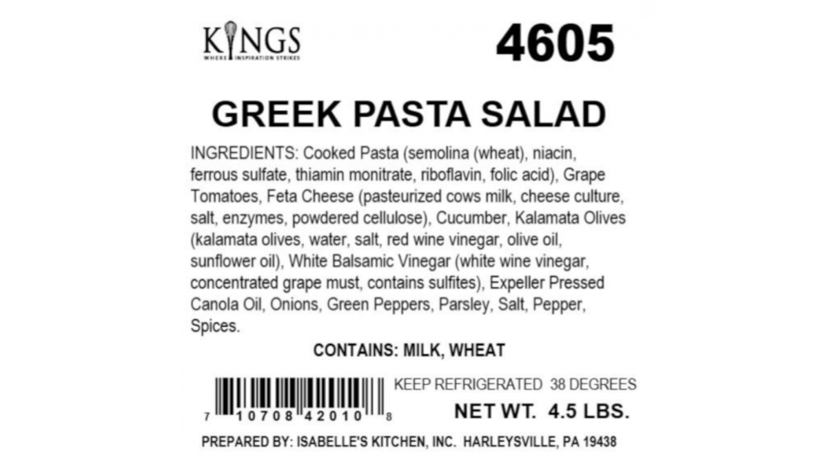 salad recall