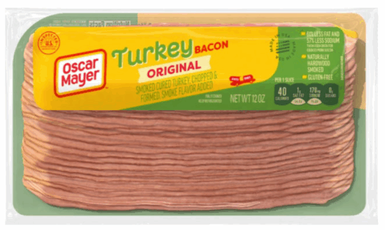 Almost 180 tons of Oscar Meyer turkey bacon recalled because of Listeria contamination