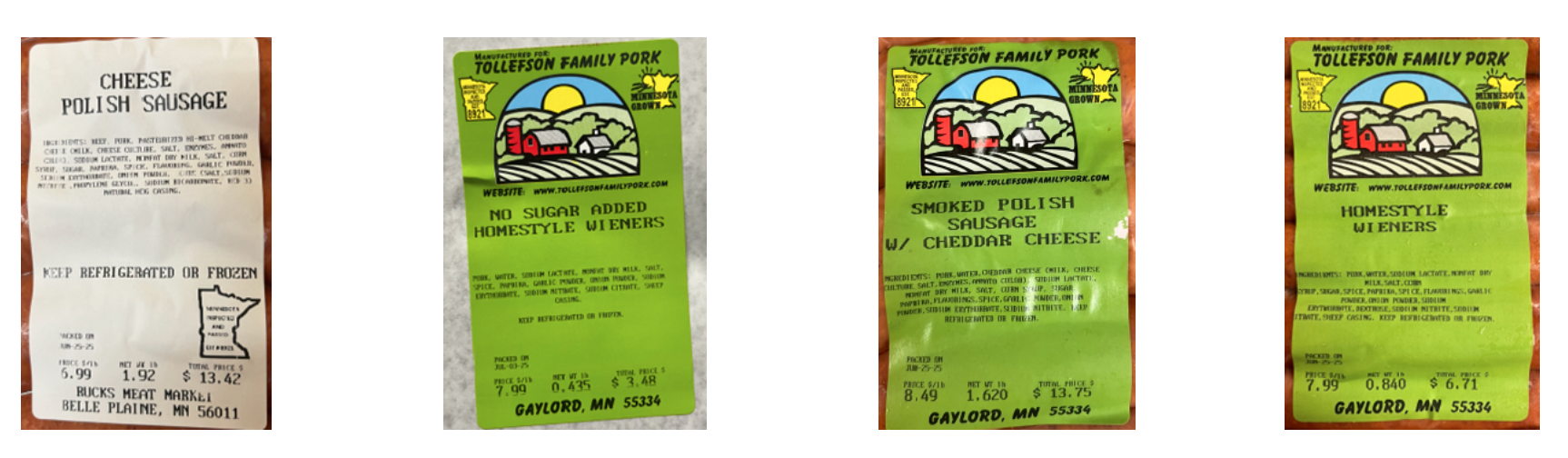 recalled Ruck's sausages