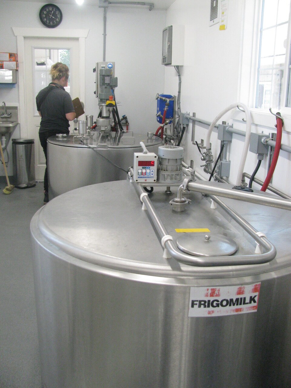 Jersey Girls slow vat equipment