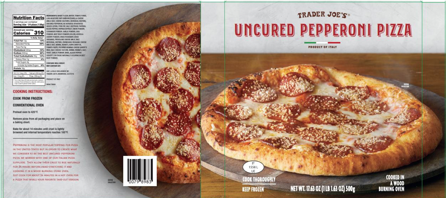 USDA issues public alert for Trader Joe’s frozen pizza