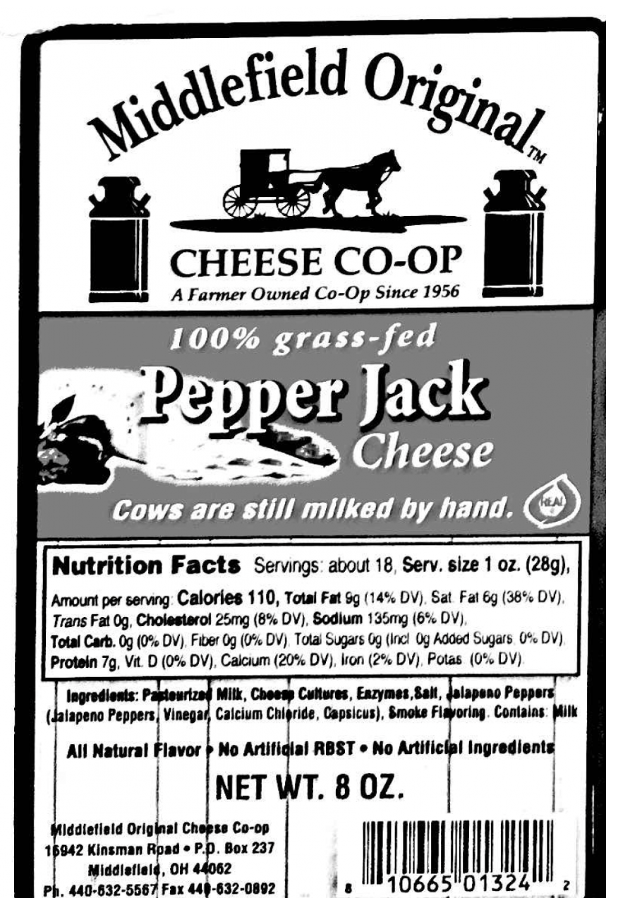 Ohio cheese co-op recalling products because of Listeria contamination