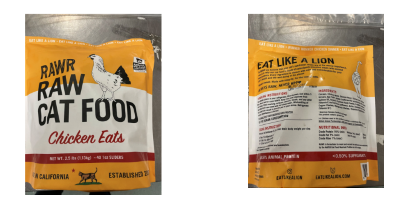 FDA issues warning after raw cat food tests positive for bird flu