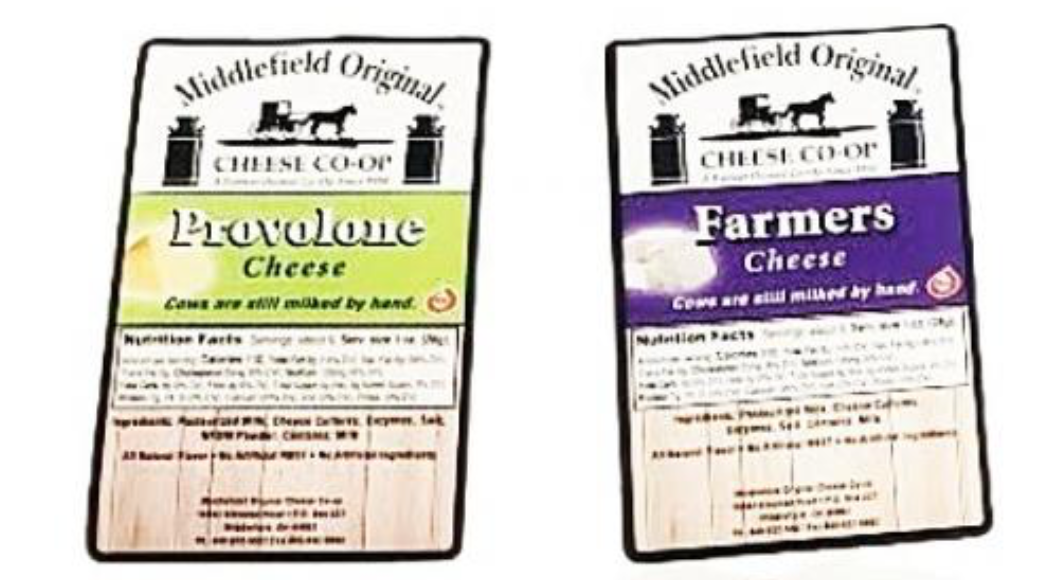 Middlefield company recalling cheese after testing shows Listeria contamination