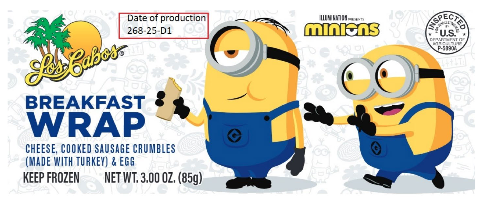 Breakfast burritos recalled because of Listeria; some went to schools